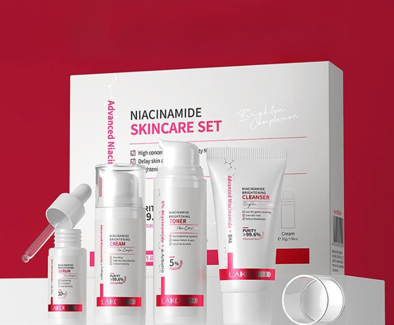 Kit para SkinCare Com Niacinamida