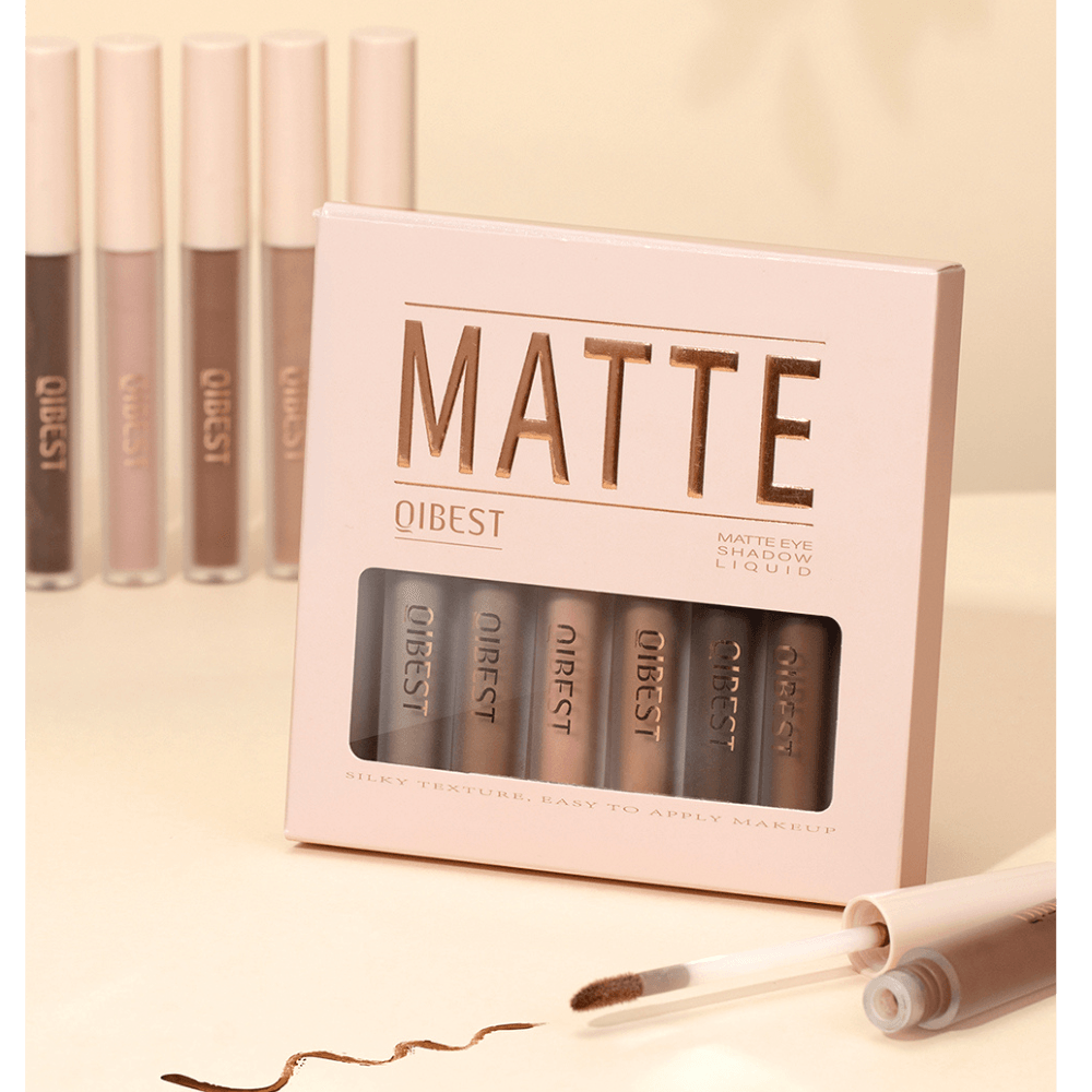 Conjunto de Sombra Líquida Matte