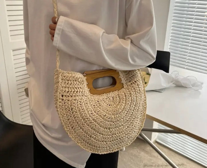 Bolsa Feminina de Palha