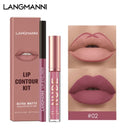 Batom Lipstick e Contorno Labial