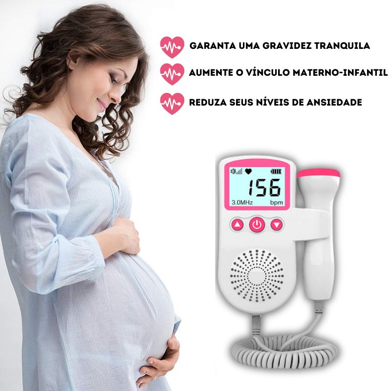 Doppler Fetal Conecte-se com o seu bebê