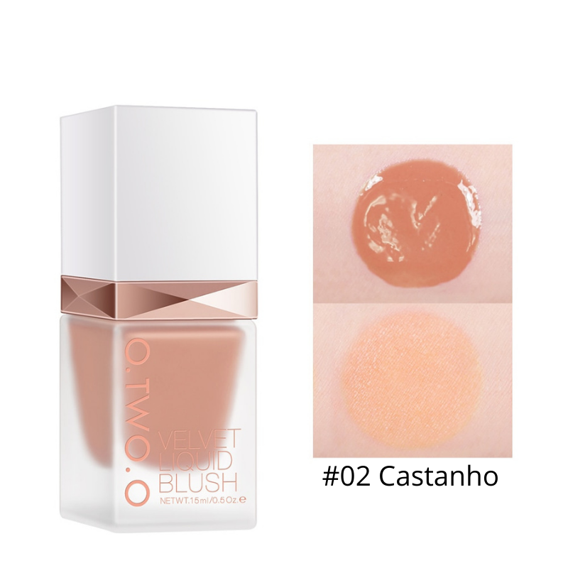 O Blush Líquido oferece um brilho natural que realça sua beleza de maneira radiante. Sua fórmula líquida proporciona um acabamento suave e luminoso, criando um aspecto saudável e fresco. Experimente o toque de luminosidade que eleva sua maquiagem a um novo patamar.