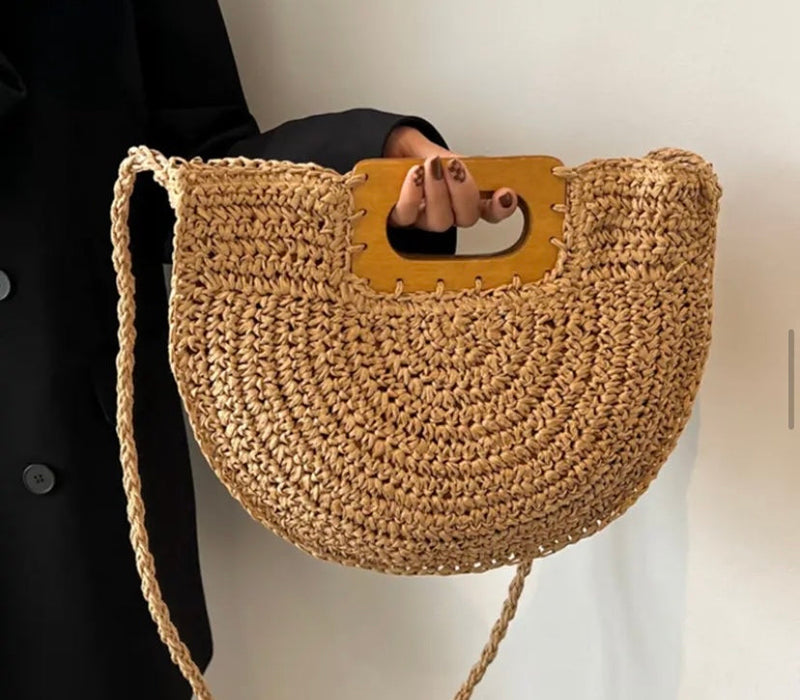 Bolsa Feminina de Palha