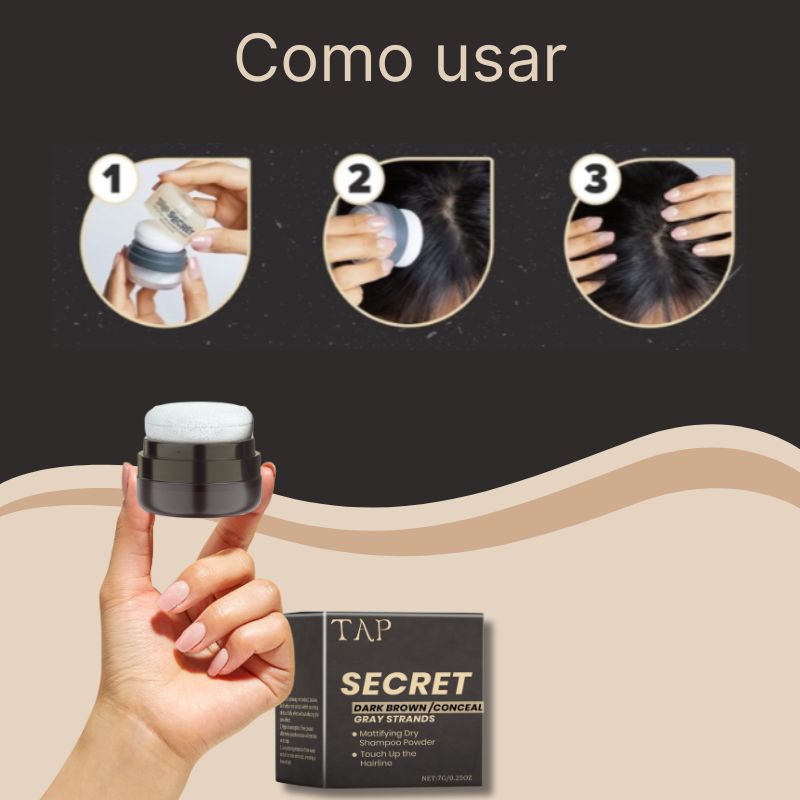 TAP SECRET - Shampoo a Seco