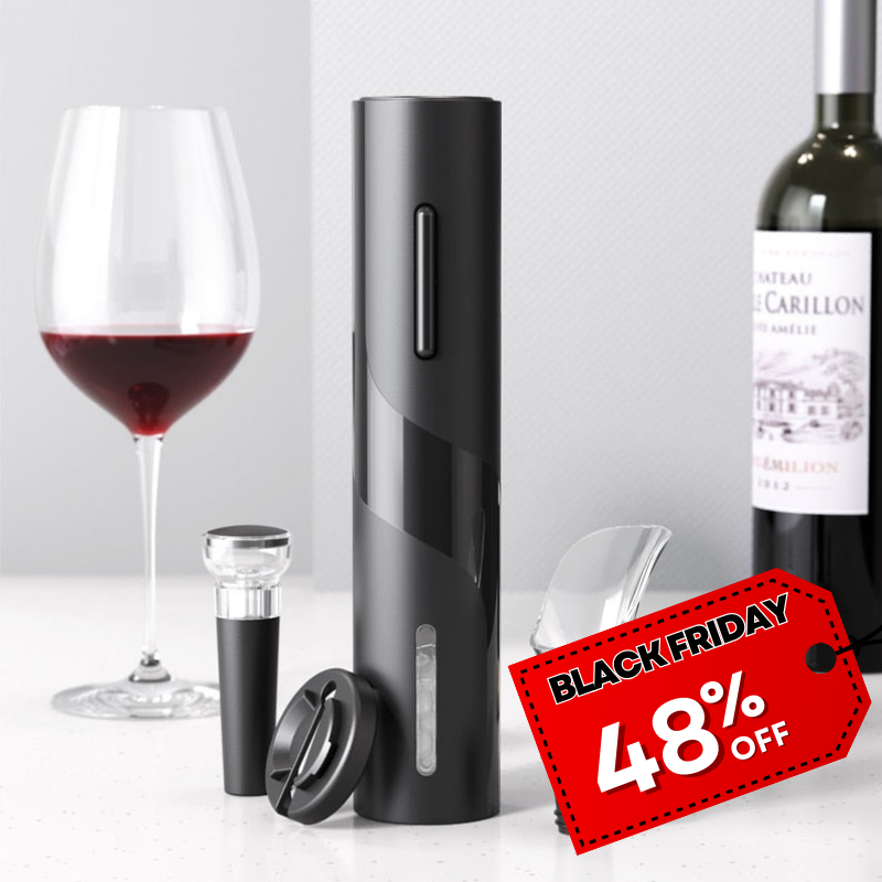 Abridor de Vinho Elétrico Automático