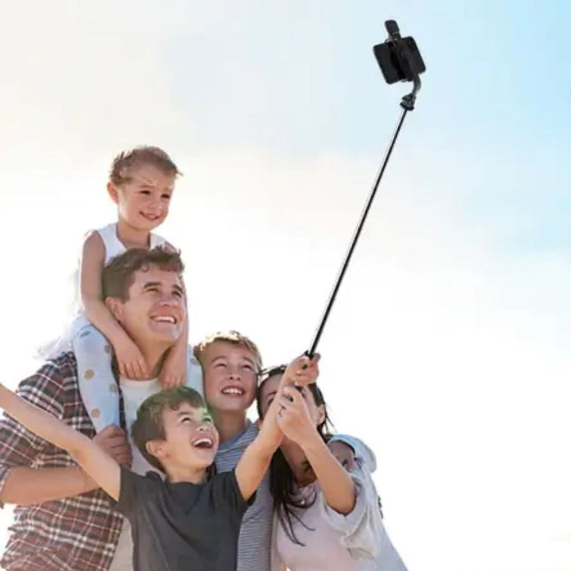 Tripé Bastão de Selfie com Controle Remoto e LED