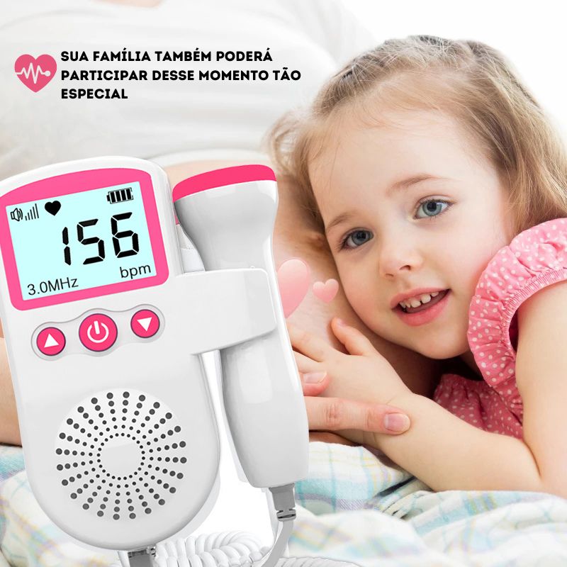 Doppler Fetal Conecte-se com o seu bebê