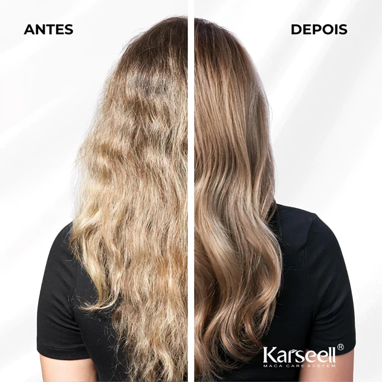 Máscara Para Cabelo Hidratação e Brilho