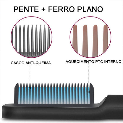 Escova de Cabelo Multifuncional 