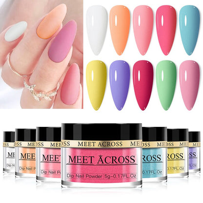 Pó de Imersão para Unhas Esmalte