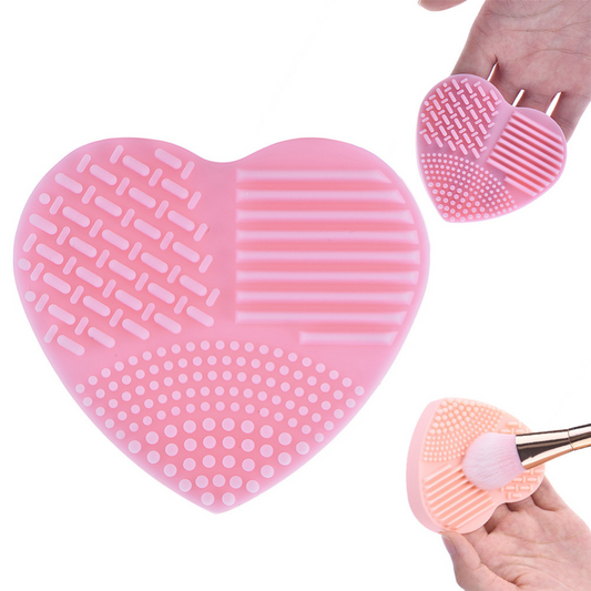 Silicone - Limpeza de pincéis de maquiagem