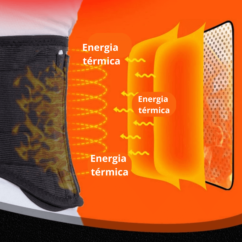 Cinta Terapêutica Magnética Alivio Imediato de Dores Lombares
